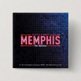 MEMPHIS - The Musical Logo Pinback Button
