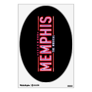 MEMPHIS - The Musical Logo Wall Decal