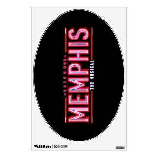 MEMPHIS - The Musical Logo Wall Decal