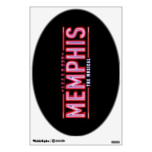MEMPHIS _ The Musical Logo Wall Decal