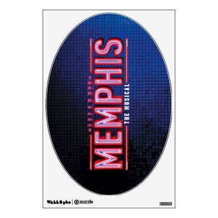 Memphis - The Musical Logo Wall Sticker