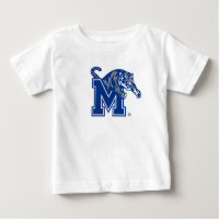 Memphis Tigers Mascot with Block M Logo