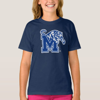 Memphis Tigers Mascot with Block M Logo T-Shirt