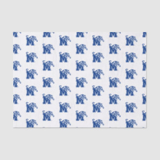 Memphis Tigers Mascot with Block M Logo Tissue Paper