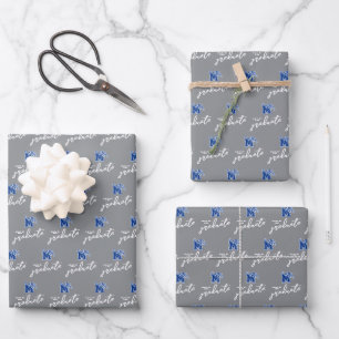 Memphis Tigers Mascot with Block M Logo Wrapping Paper Sheets