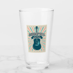Memphis, TN: Guitar Series   Rock-N-Roll Glass