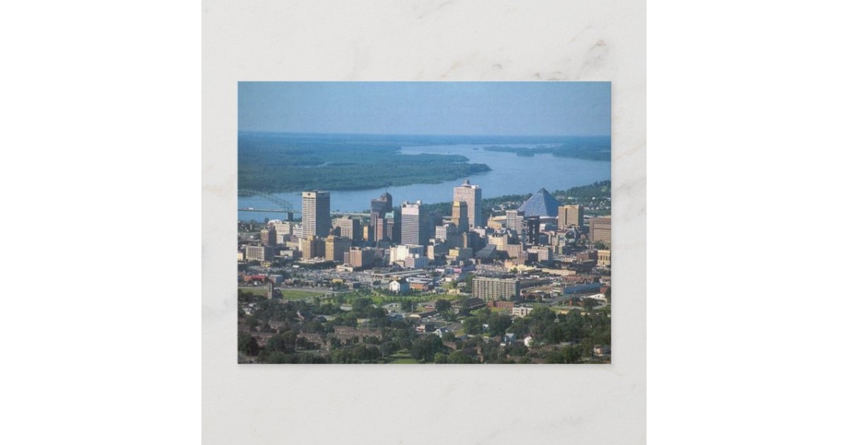 Memphis, TN Skyline Postcard | Zazzle