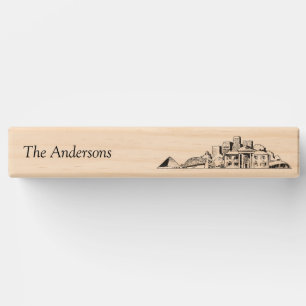 Memphis Wedding Guestbook Custom Lawn Game Topple Tower