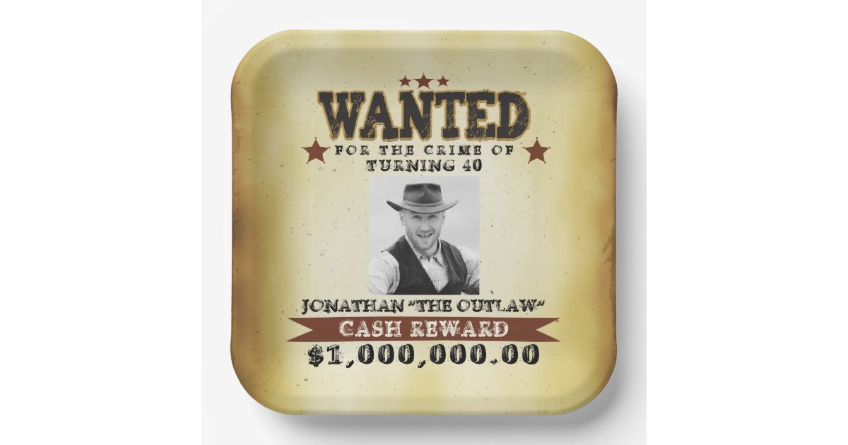 wanted poster paper