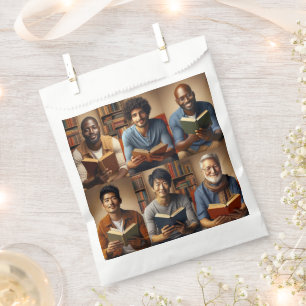 Men and Books Favor Bag