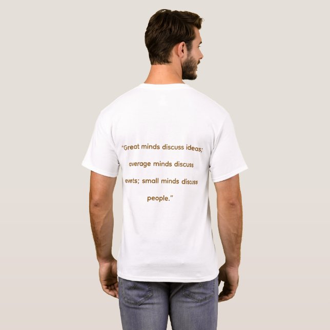 men and women shirt (Back Full)