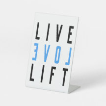 Men and Women's Live Love Lift - Lifting Weights