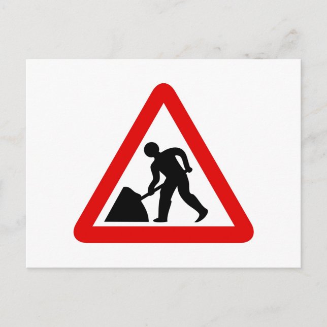 Men at Work Postcard (Front)