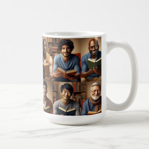 Men  Book Clubs Coffee Mug