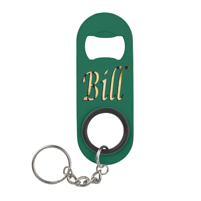 Men Called Bill, Keychain Bottle Opener (Front)