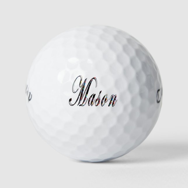 Men Called Mason, Golf Balls (Front)