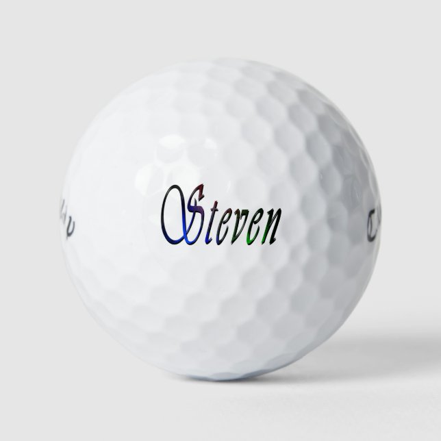 Men Called Steven, Golf Balls (Front)