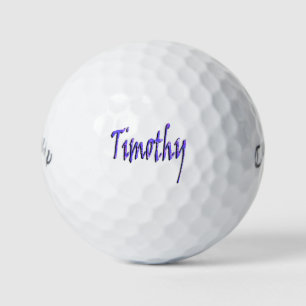 Men Called Timothy, Golf Balls