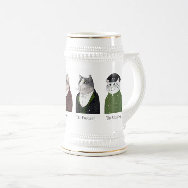 MEN CATS Stein + Text (Front Right)