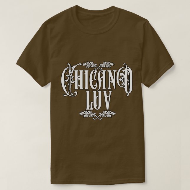 Men Chicano love Custom Name T-Shirt (Design Front)