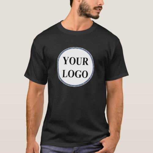 Men Dad TShirt  ADD YOUR LOGO Promoted Father