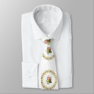 Men Designer Floral Neck Tie