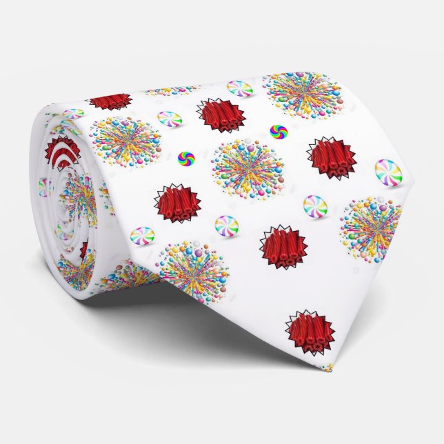Men Designer Red Liquorice Neck Tie (Rolled)