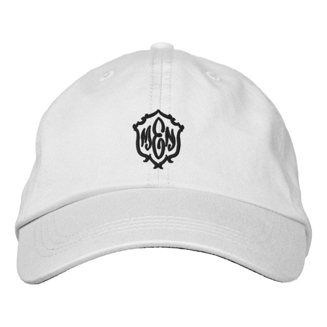 MEN Elegant Graceful Good Attractive Handsome-Hat Embroidered Baseball Cap (Front)