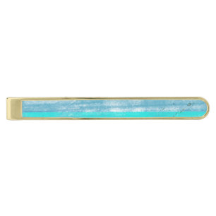 Men Fashion Tie Gold Finish Tie Clip