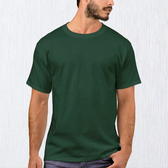 Men Forest Green T-Shirt / Customize (Creator Uploaded)
