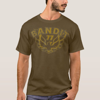 Men Funny Bandit 1977 Family, distressed  T-Shirt