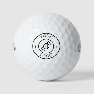 Men Gift Husband ADD YOUR LOGO Wife Birthday Golf Balls
