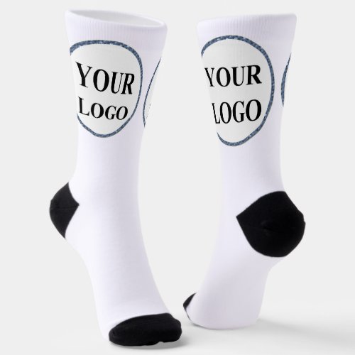 Men Gift Husband  ADD YOUR LOGO Wife Birthday Socks