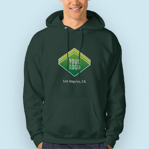 Men Hooded Sweatshirt with Custom Logo No Minimum