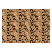 Men in Beards pattern (Front Horizontal)