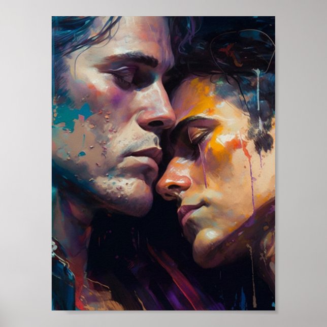 Men in Love Poster (Front)