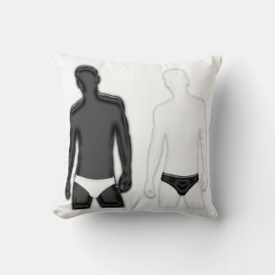 Men in Underwear Pillow