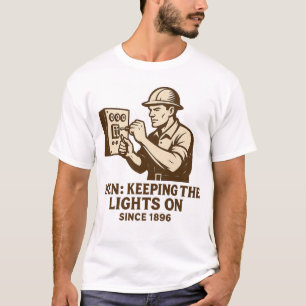 Men: Keeping The Lights On T-Shirt