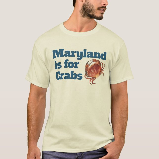MEN - Maryland is for Crabs T-Shirt (Front)