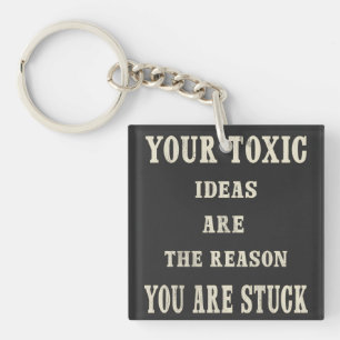 Men Novelty Shirt Black Vintage Quote Classic Keychain