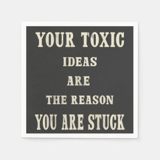 Men Novelty Shirt Black Vintage Quote Classic  Napkins