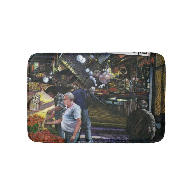 Men of Commerce, Jerusalem Bathroom Mat (Front)