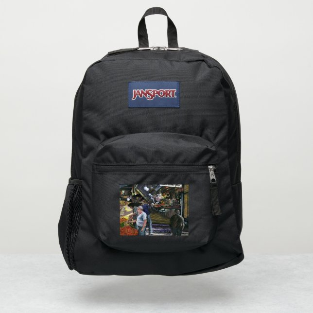 Men of Commerce, Jerusalem JanSport Backpack (Front)