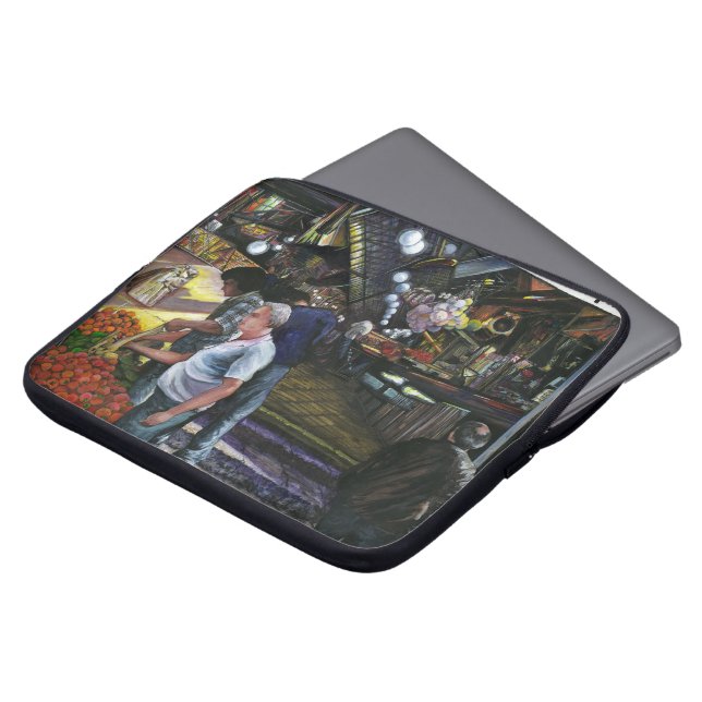 Men of Commerce, Jerusalem Laptop Sleeve (Front Top)