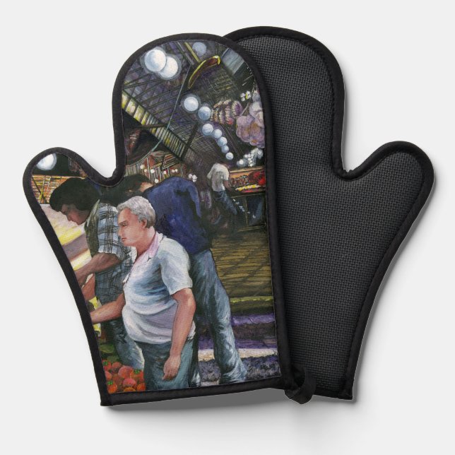 Men of Commerce, Jerusalem Oven Mitt (Front/Back)