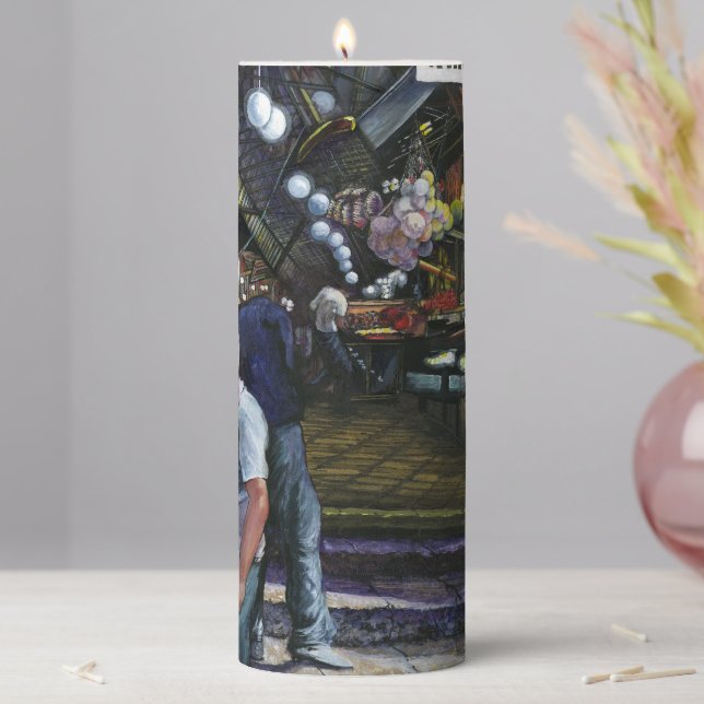 Men of Commerce, Jerusalem Pillar Candle (In Situ)