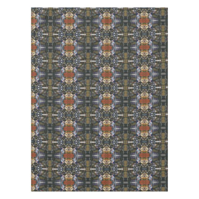 Men of Commerce, Jerusalem Tablecloth (Front)