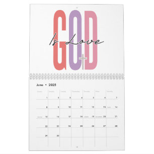 Men of faith positive inspirational motivation calendar