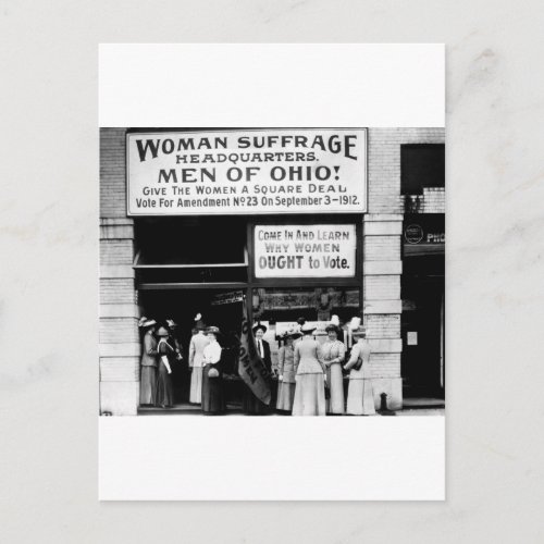 Men of Ohio  1912 Postcard