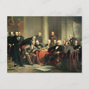 Men of Progress Postcard